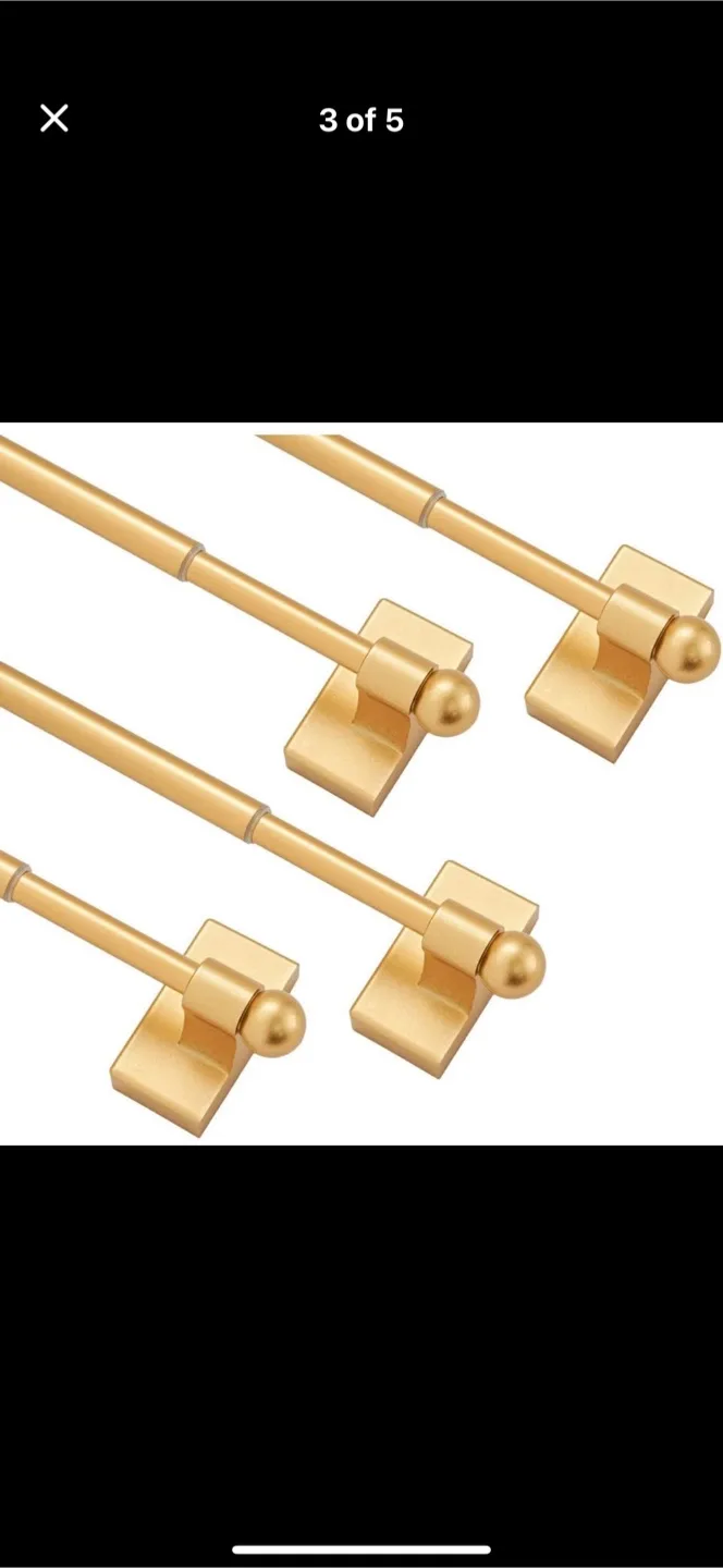 NEW Gold Magnetic Paper Towel Holder - 4 Pack image indicator(3)