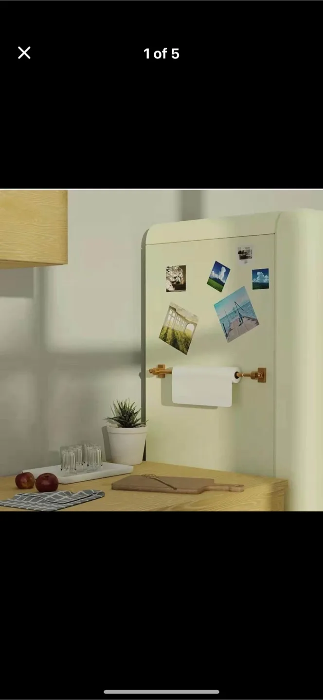 NEW Gold Magnetic Paper Towel Holder - 4 Pack image indicator(5)