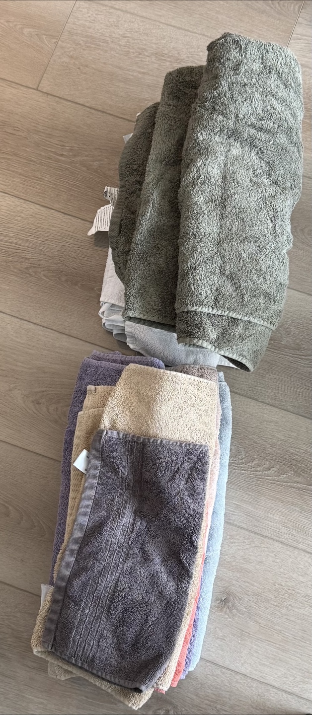 Assorted Colourful Towels