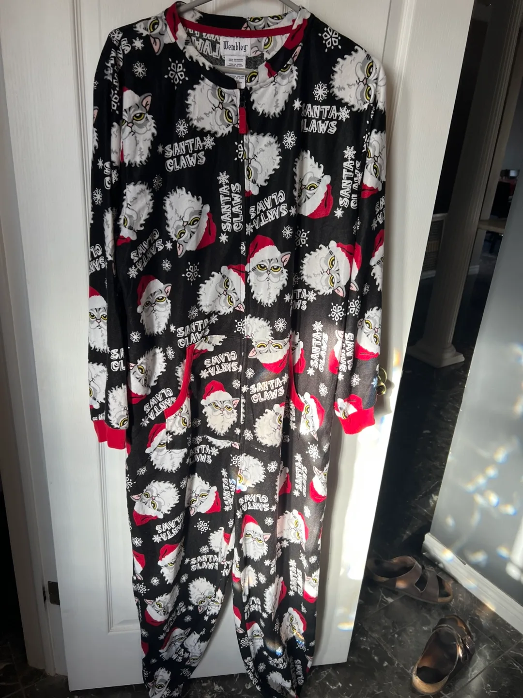 Wembley 'Santa paws' Onesie thumbnail