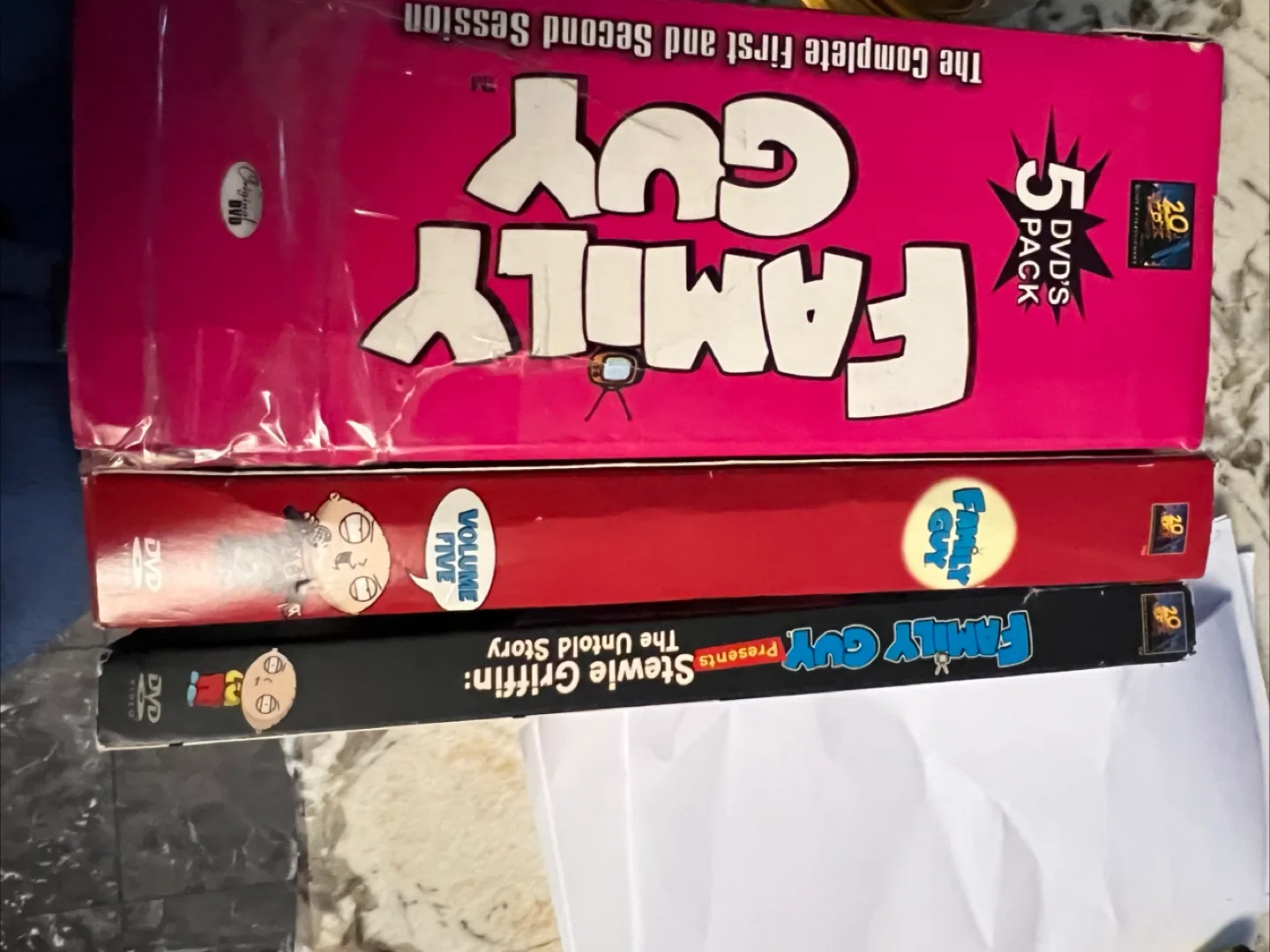 Family Guy DVDs thumbnail