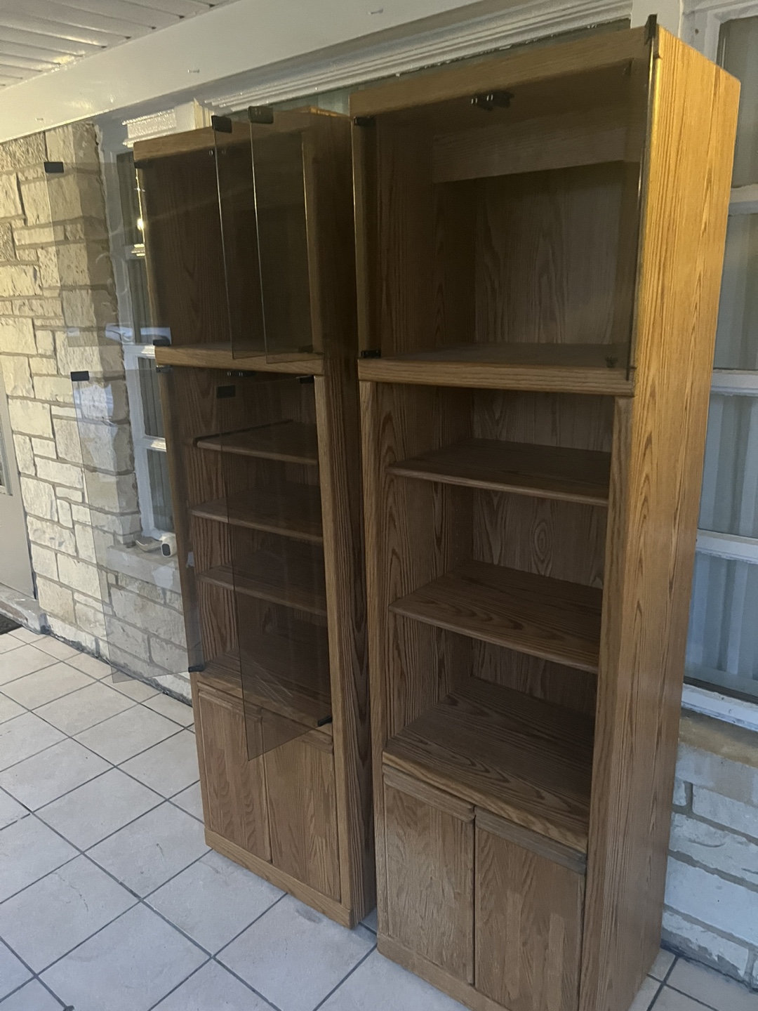 Matching Wood Bookcases - photo 4