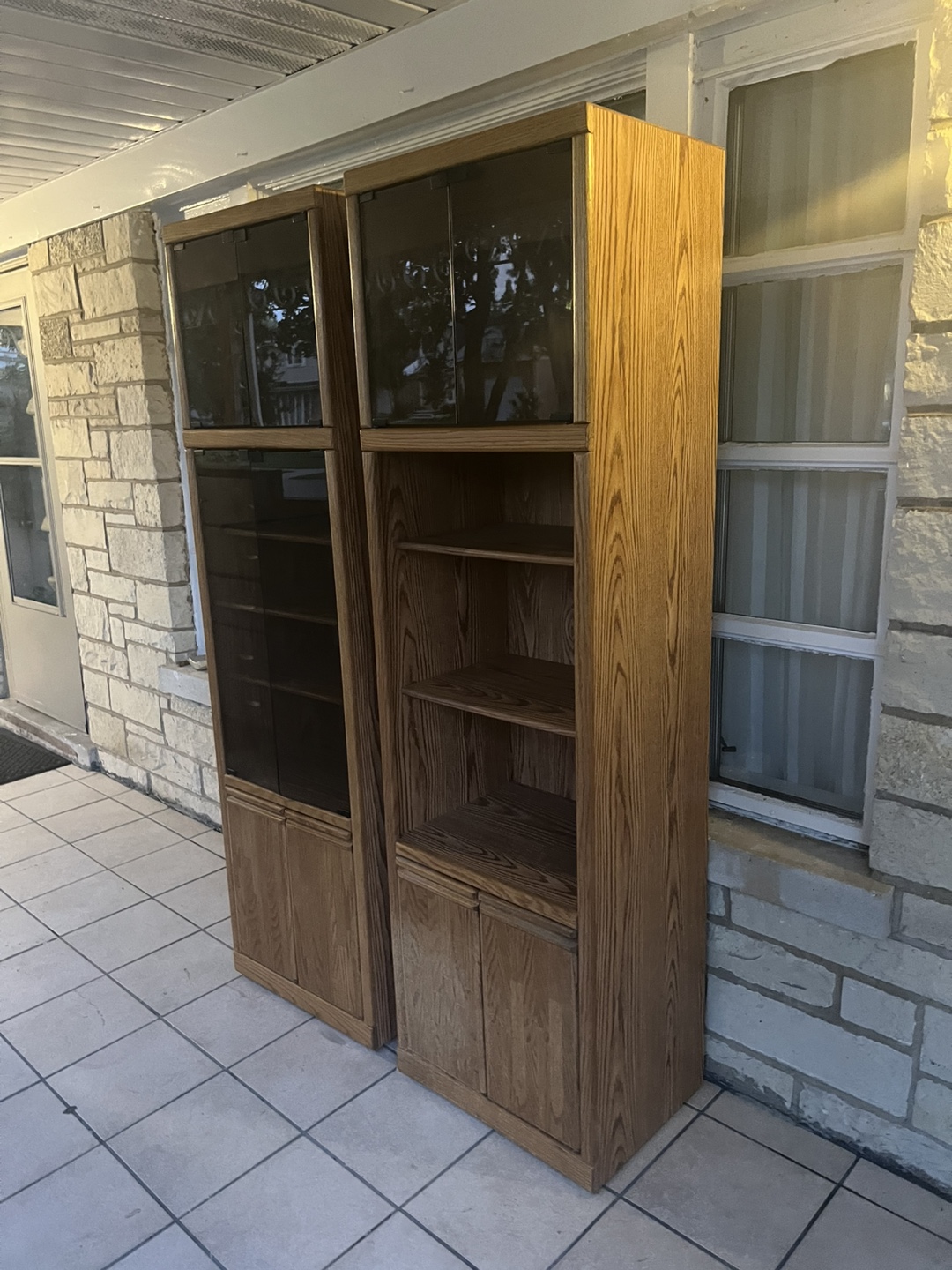 Matching Wood Bookcases - photo 2