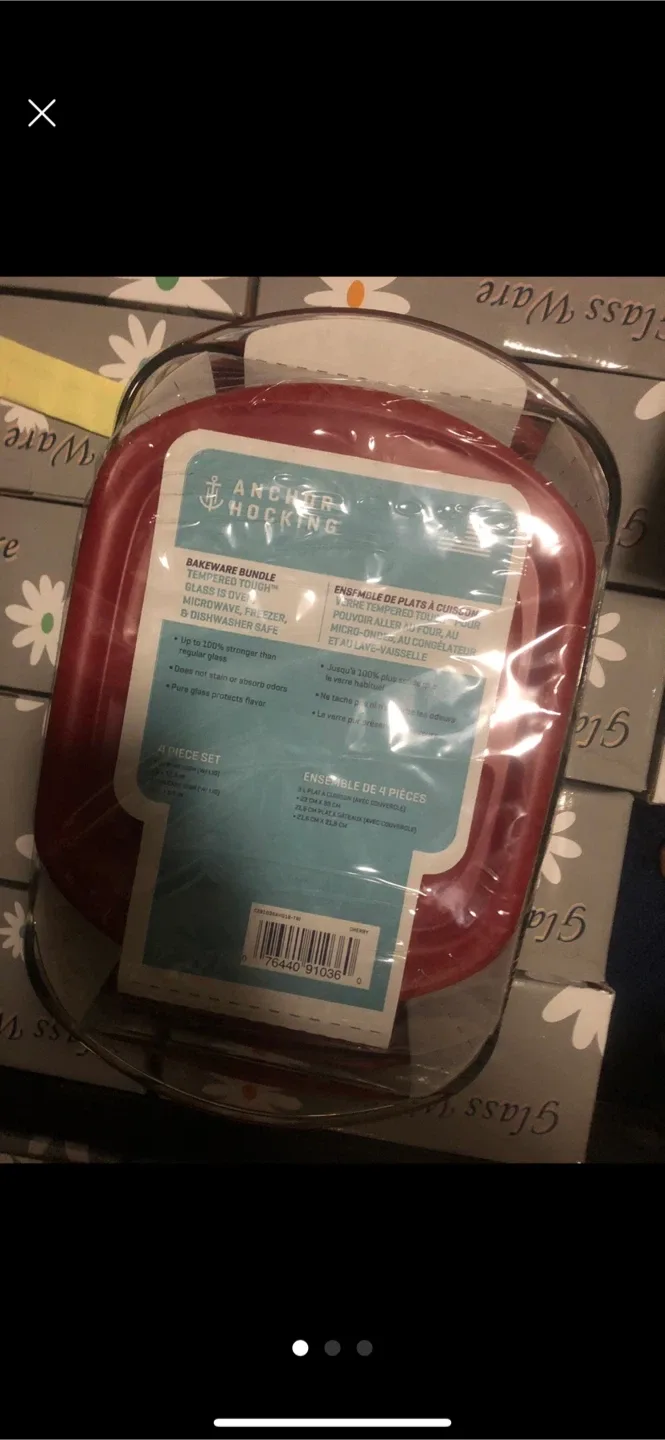 Anchor Hocking Bakeware Bundle - 4 Piece Set image indicator(3)