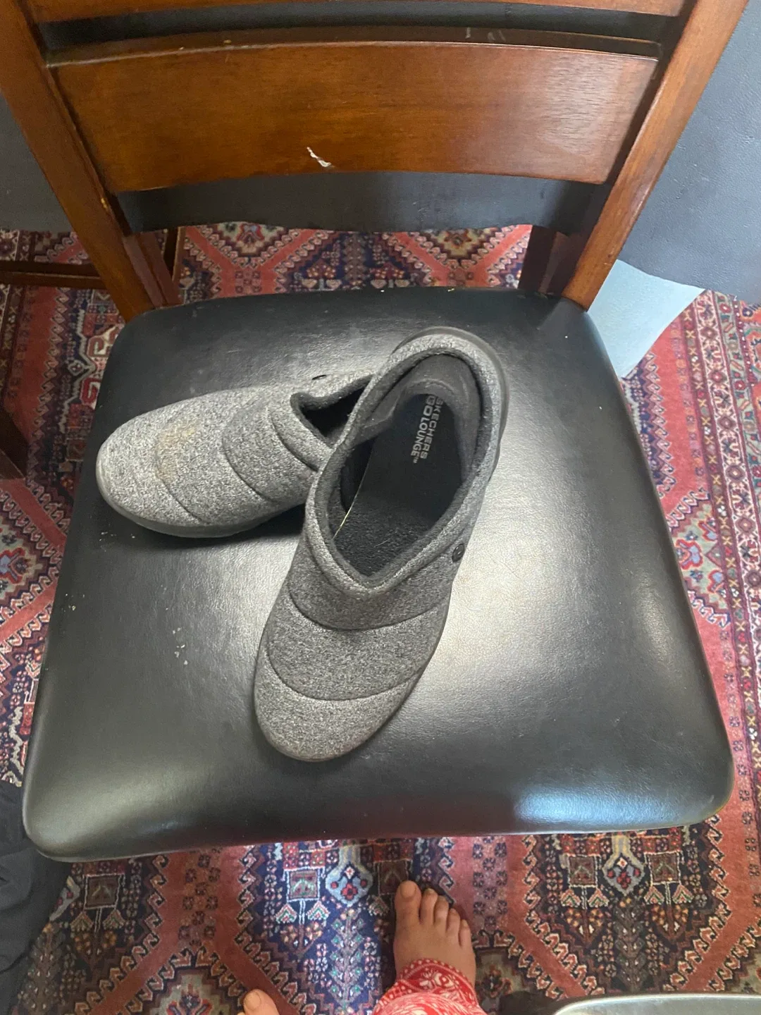 Skechers Go Lounge Grey Size 9 image indicator(2)