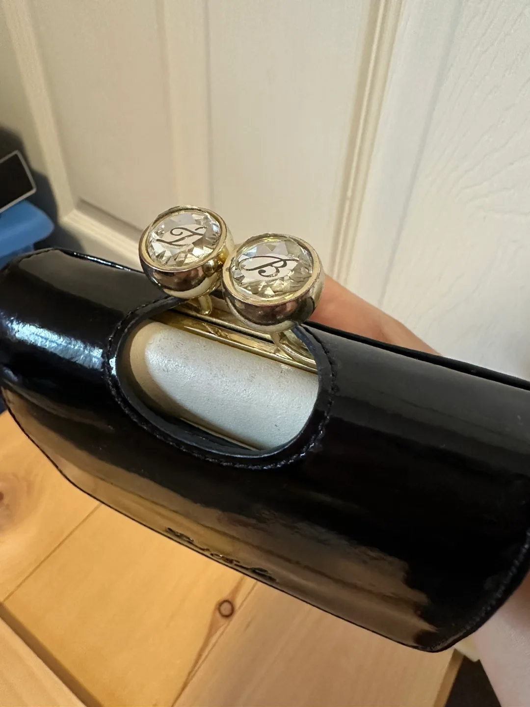 Ted Baker Black Patent Leather Wallet image indicator(5)