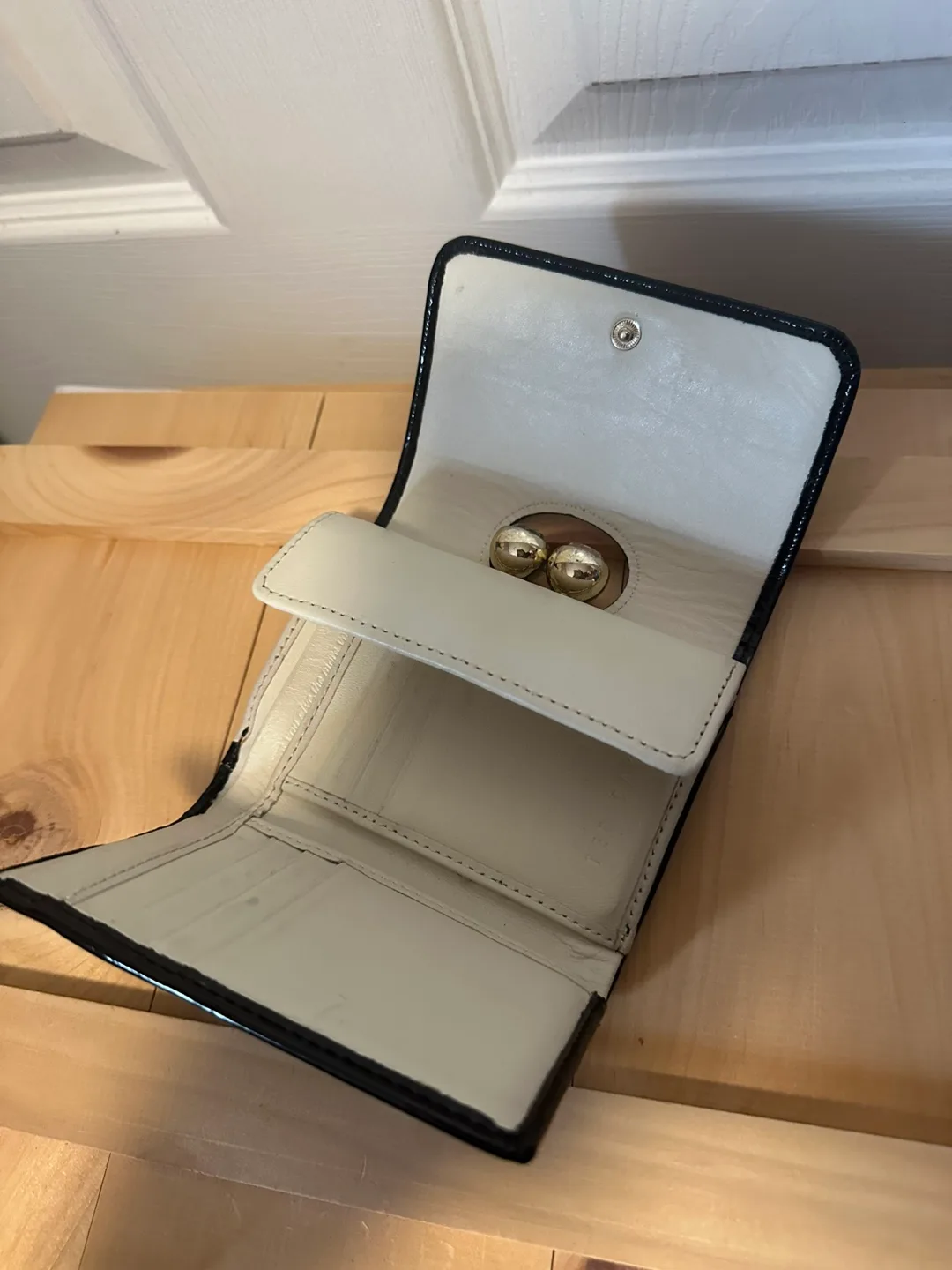 Ted Baker Black Patent Leather Wallet image indicator(3)