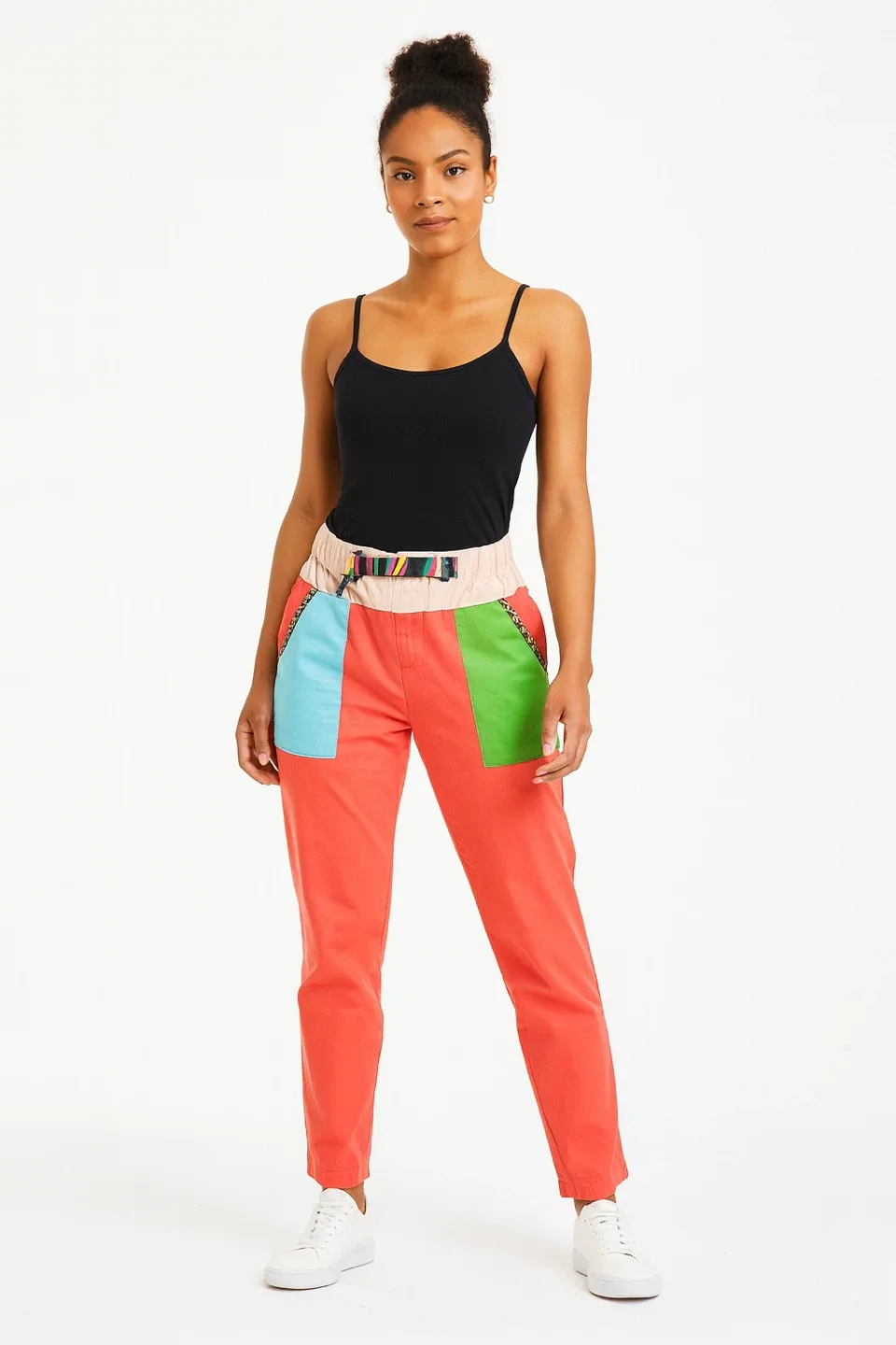 Desigual Colour Block Pants thumbnail