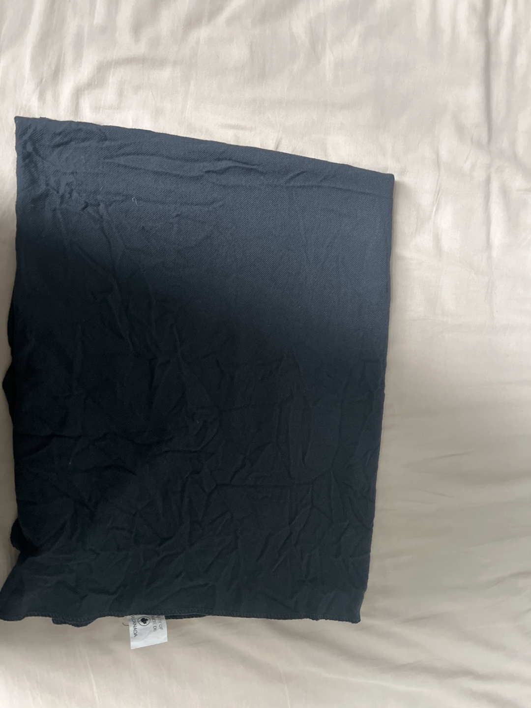 Blanket from Air Canada 🥕