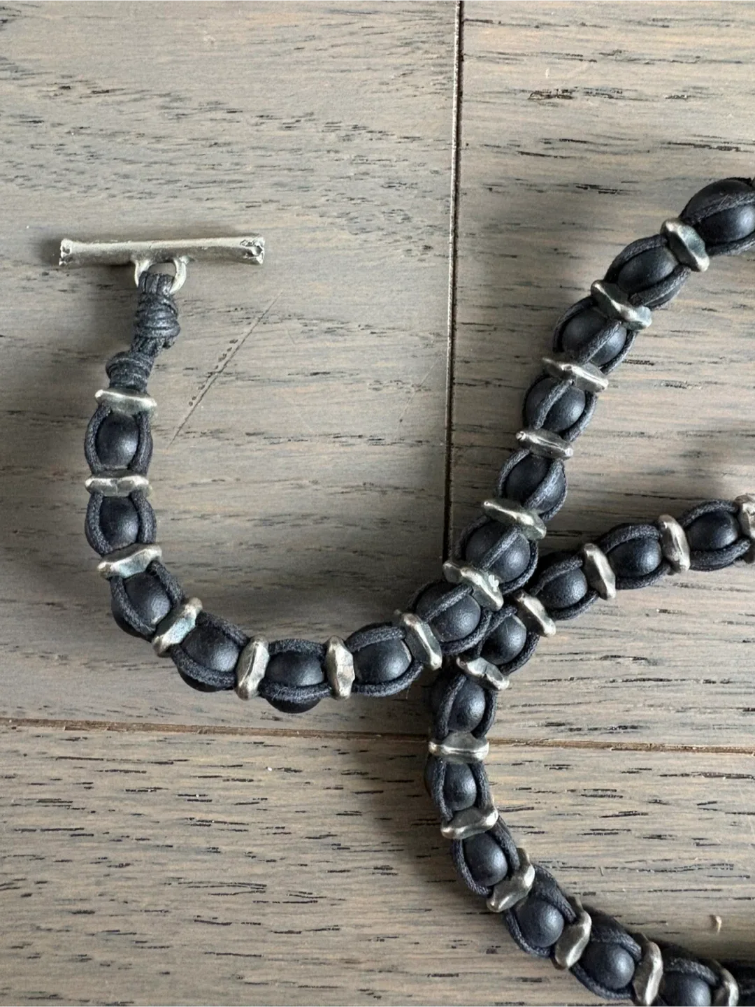 Black Beaded Necklace thumbnail