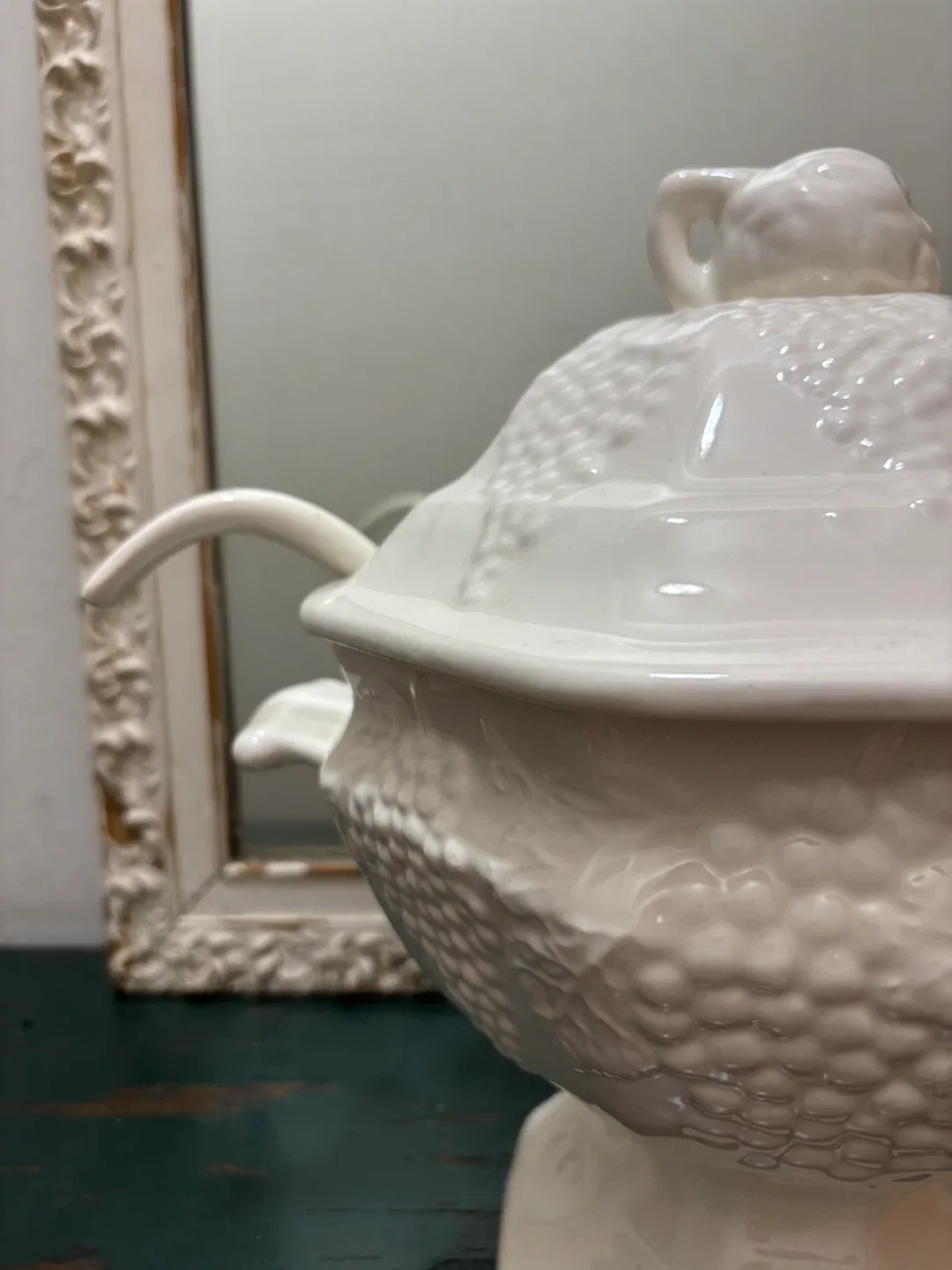 Vintage CALIFORNIA POTTERY Ceramic Tureen Set image indicator(2)