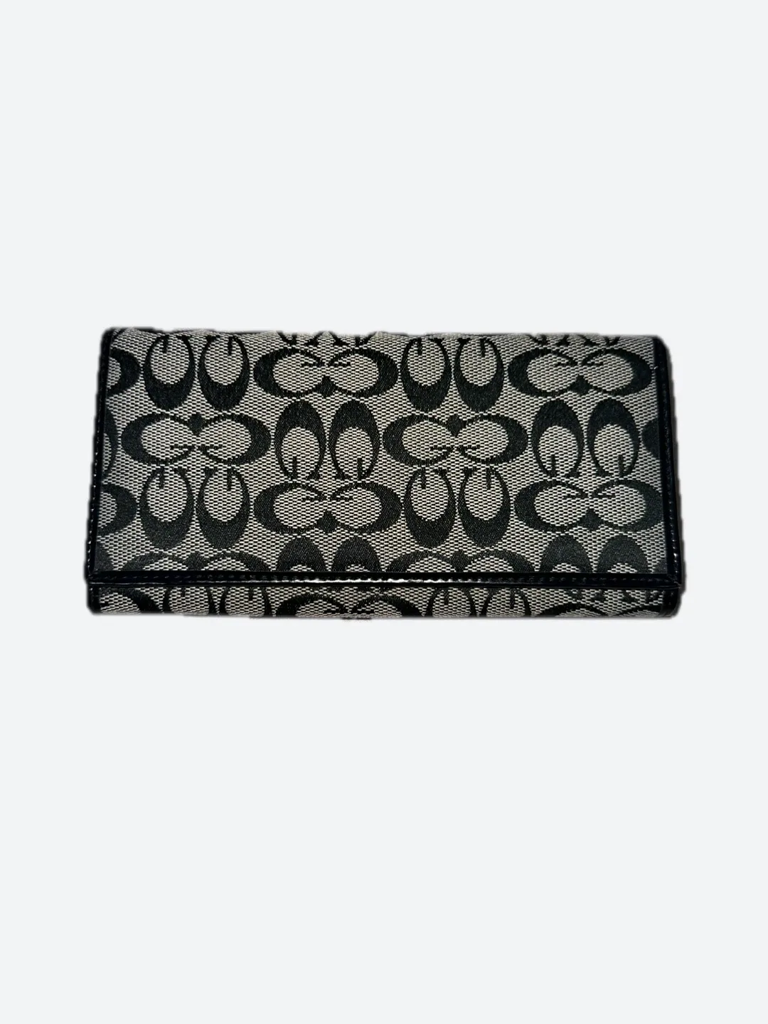 Coach Wallet - Black & Grey 🥕 thumbnail