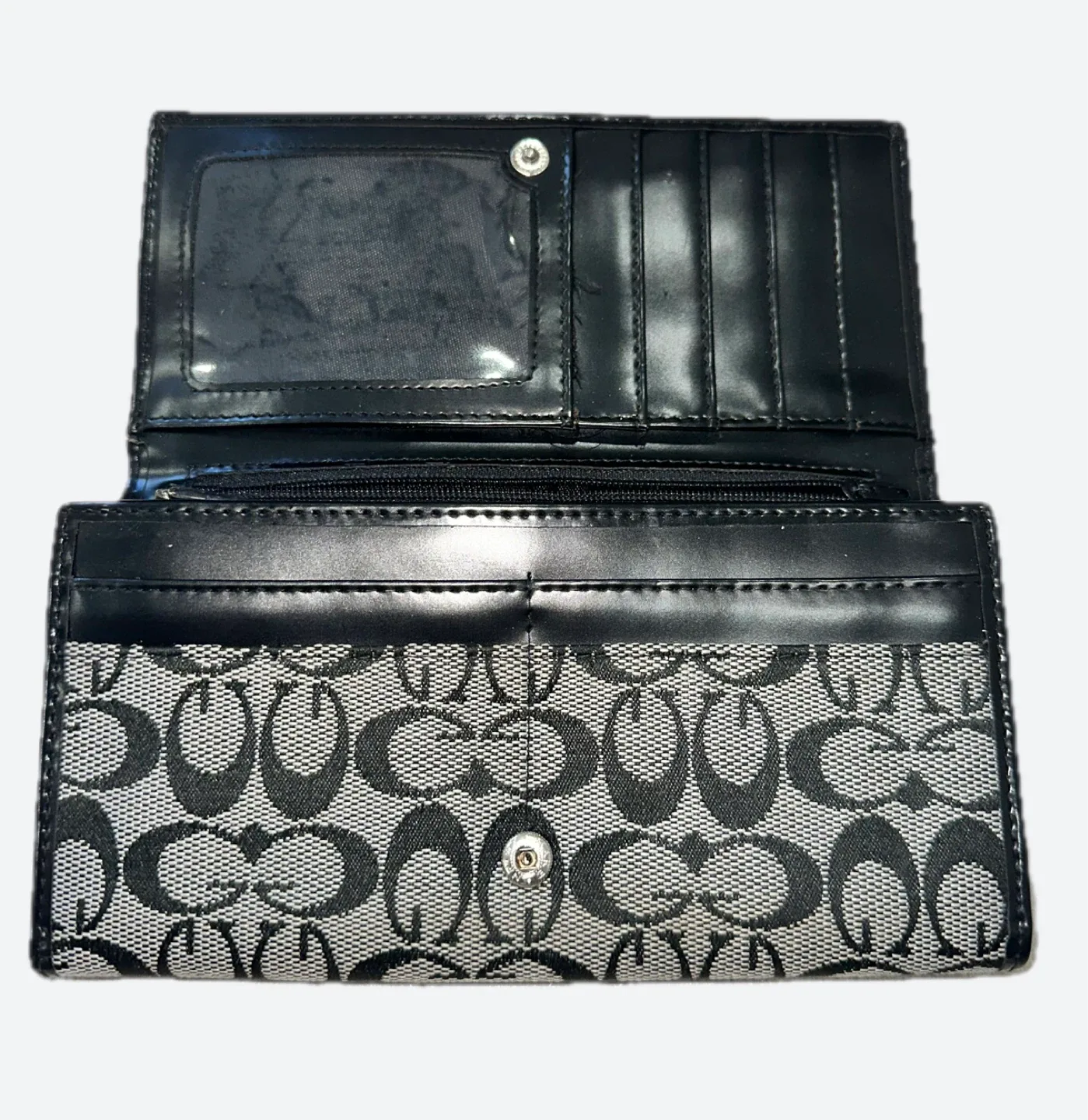 Coach Wallet - Black & Grey 🥕 image indicator(2)