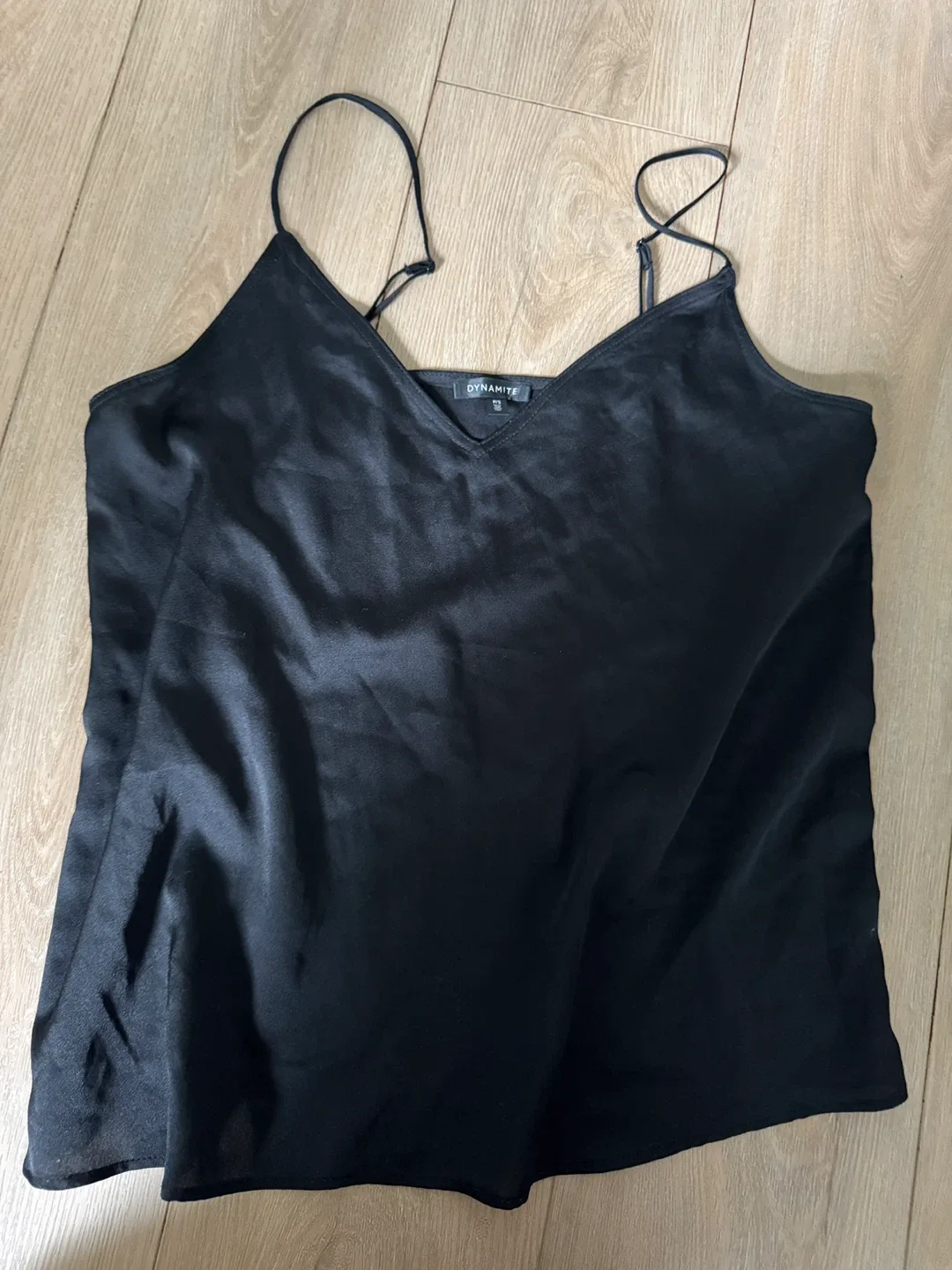 Dynamite Black Cami - Size S thumbnail