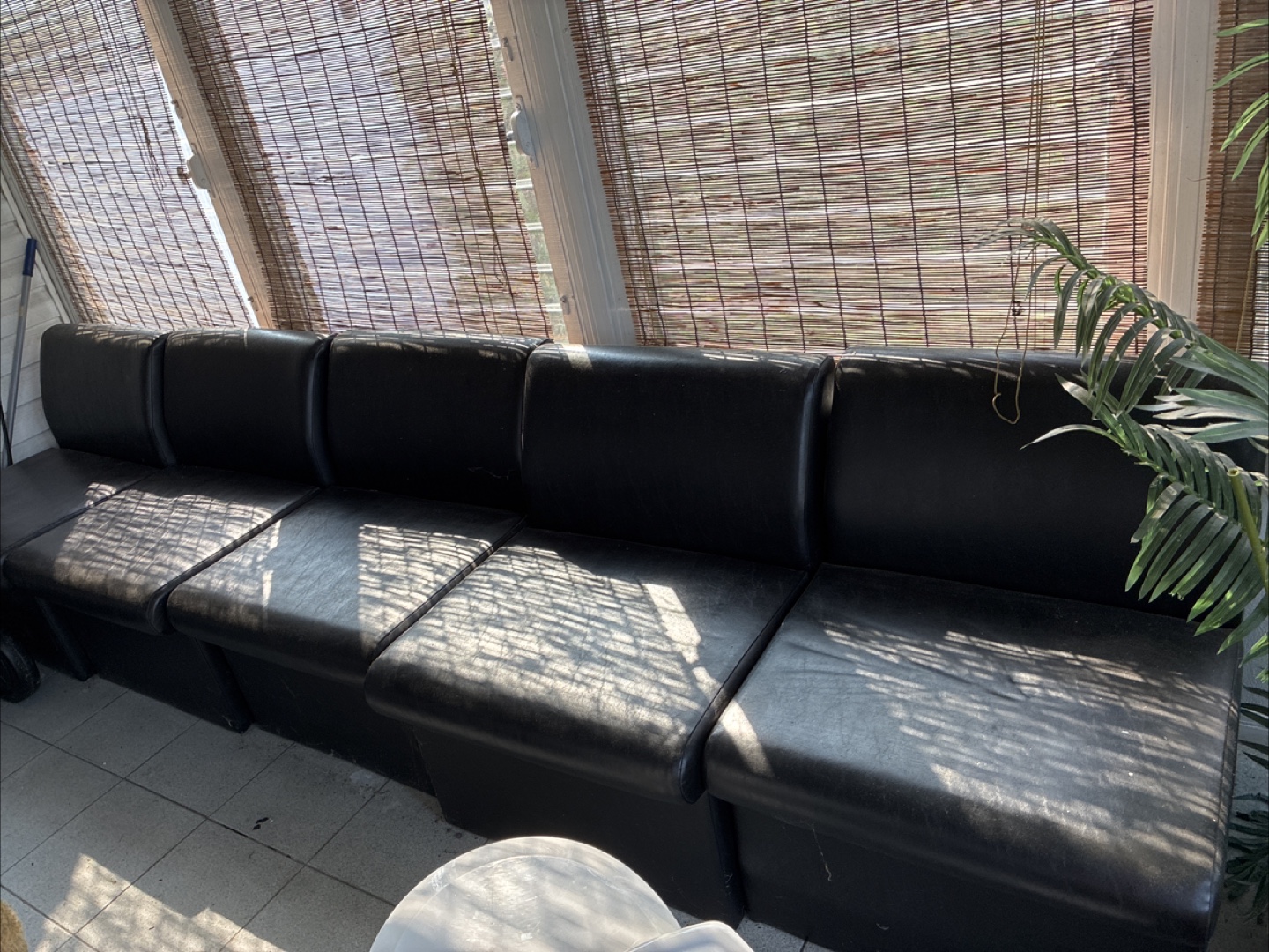 Black Modular Sofa