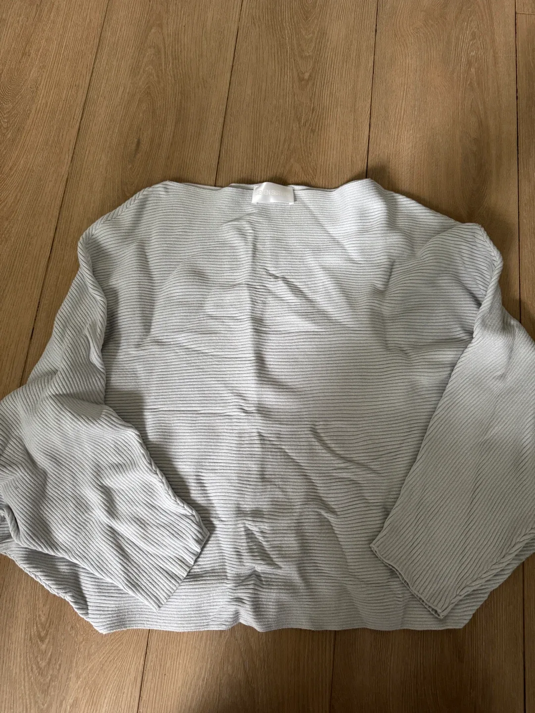 Sevensisters baby blue Knit Top thumbnail