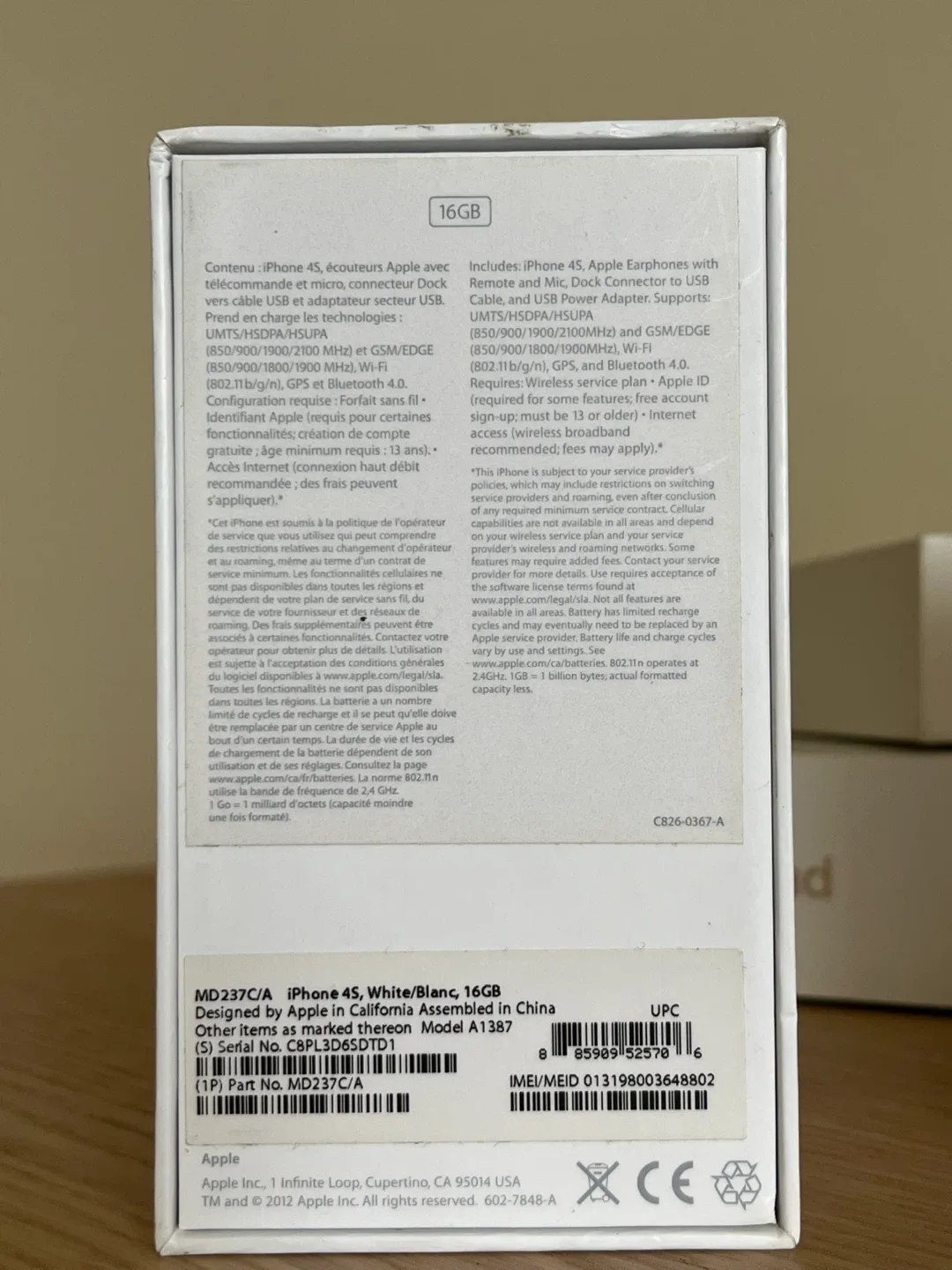 ‼��️COLLECTOR - iPhone 4S+ALL original accessories image indicator(8)