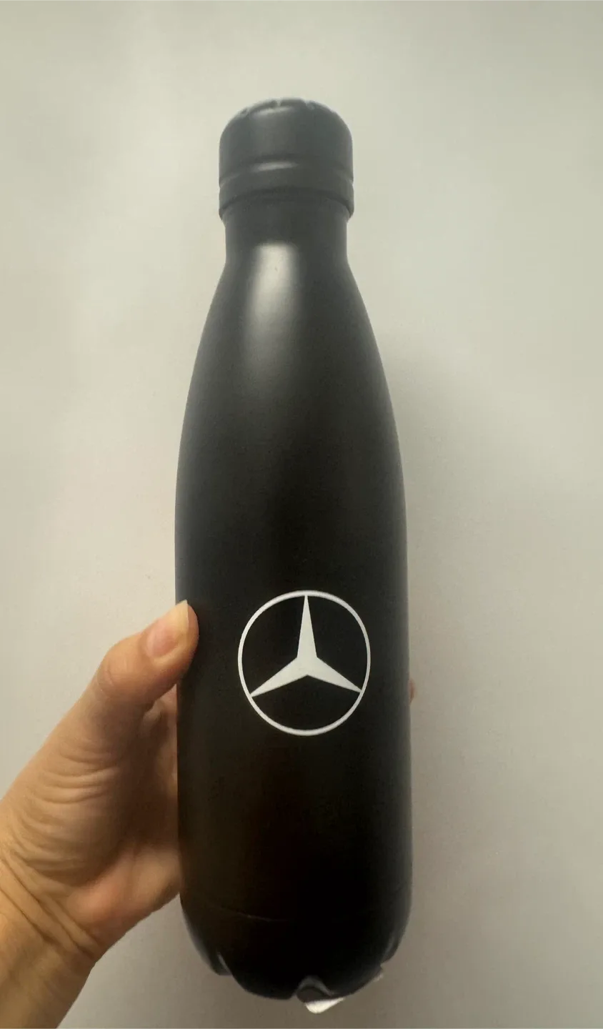🥕Mercedes Copper Vacuum Insulated Bottle - Black thumbnail