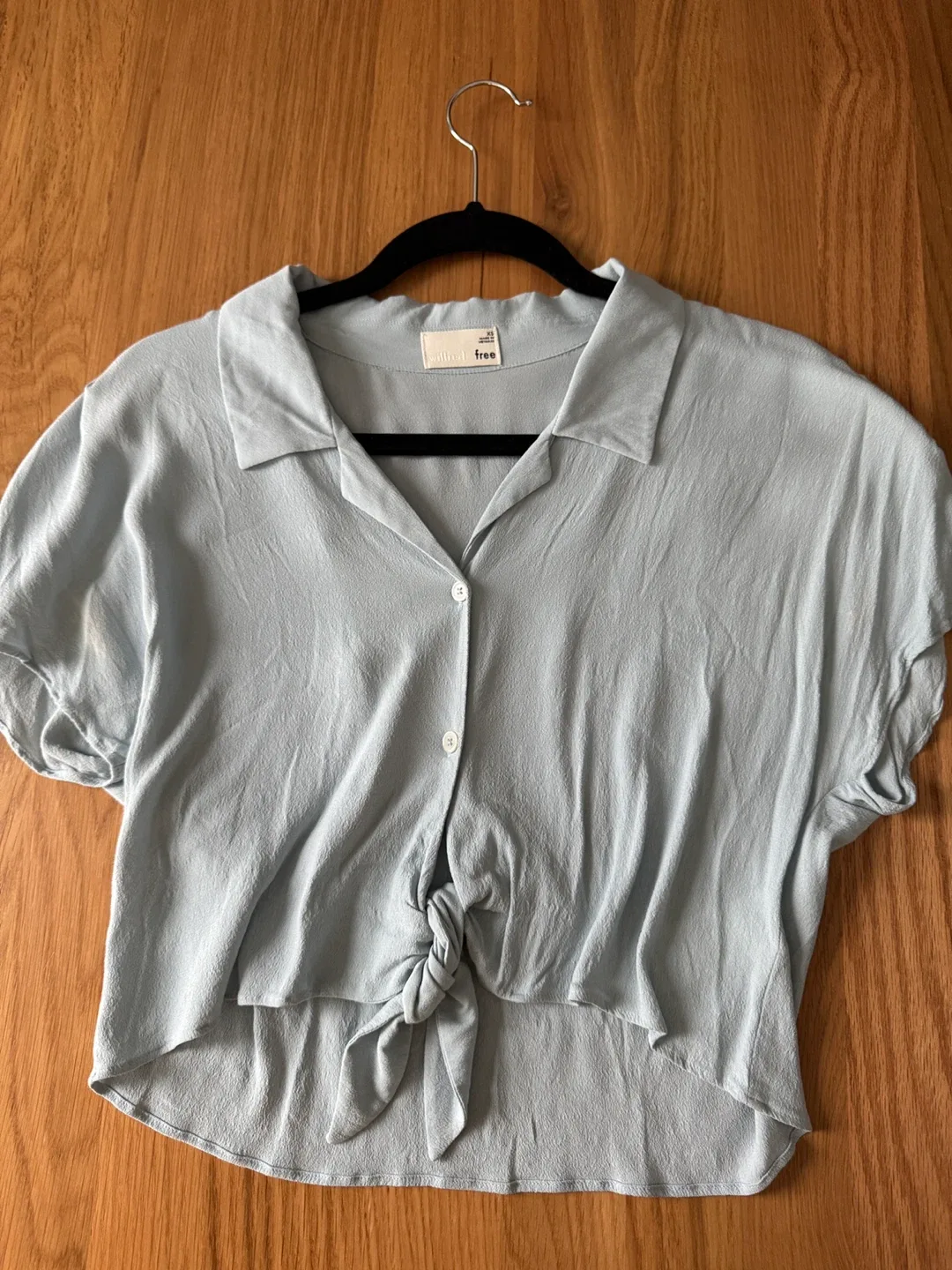 Wilfred Free Light Blue Blouse - Size XS thumbnail