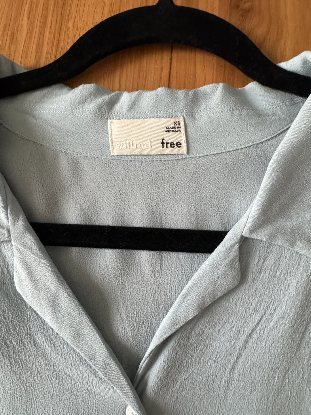 Wilfred Free Light Blue Blouse - Size XS image indicator(3)