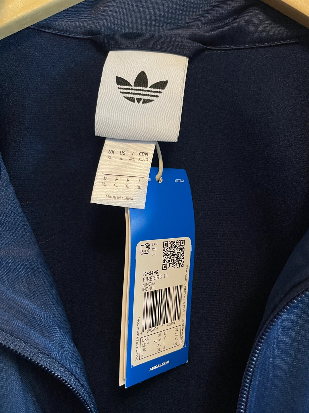 New Adidas Firebird TT Oasis Track Jacket XL - photo 5