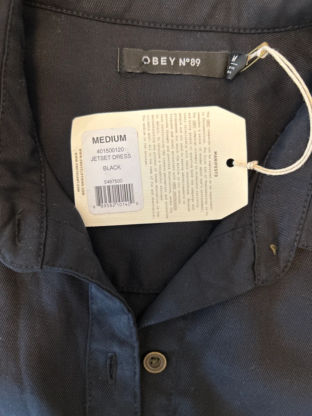 Obey N°89 Jetset Dress - Size Medium image indicator(4)