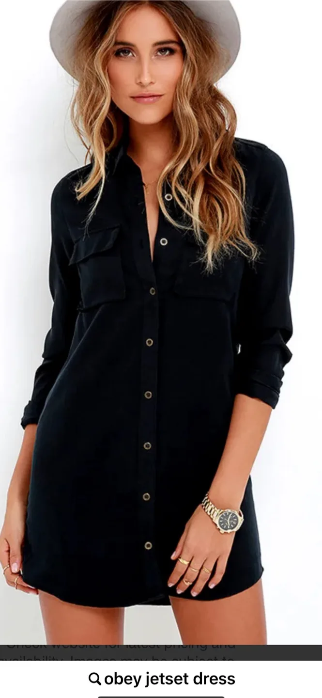 Obey N°89 Jetset Dress - Size Medium image indicator(6)