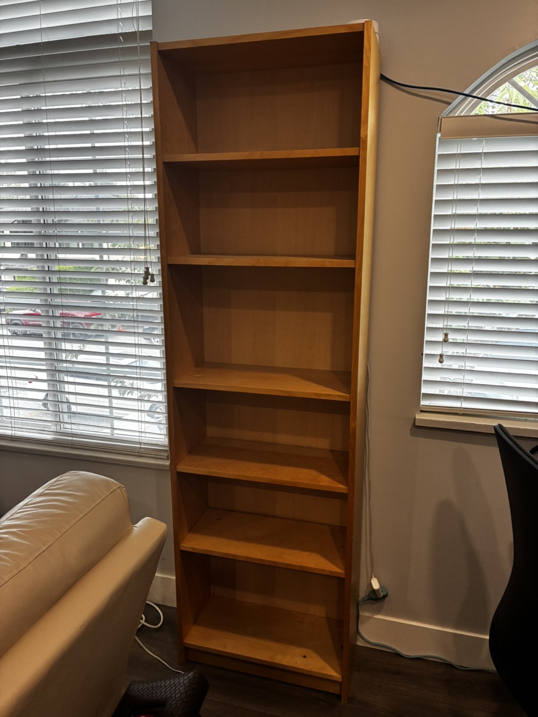 IKEA Tall Wooden Bookcase