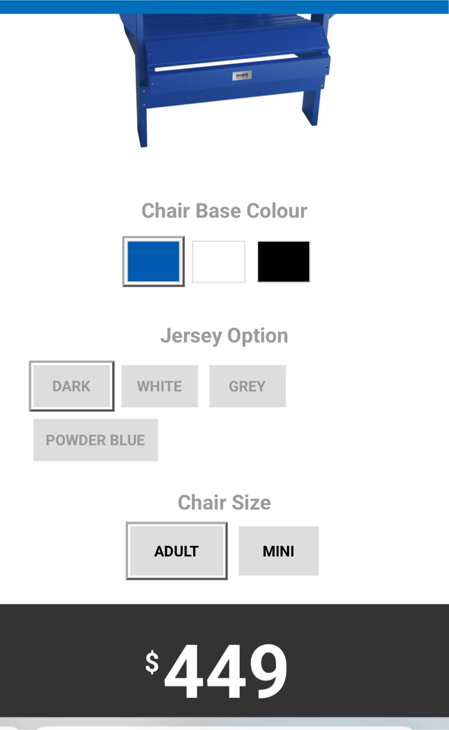 Blue Jays Adirondack Chairs - Adult Size - photo 5