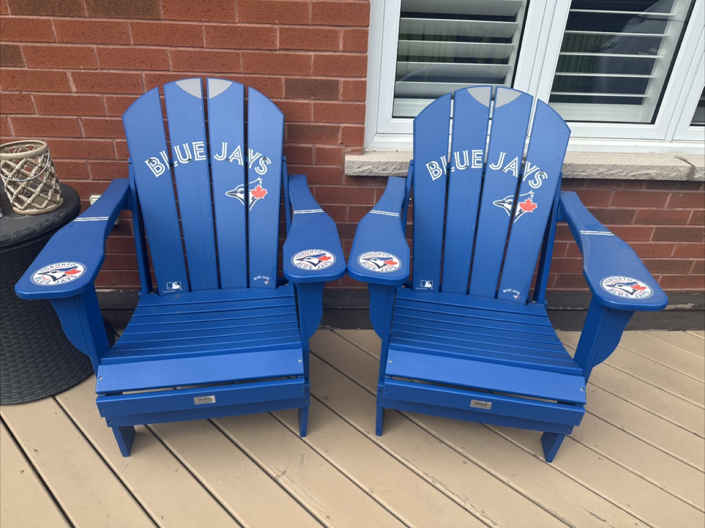 Blue Jays Adirondack Chairs - Adult Size