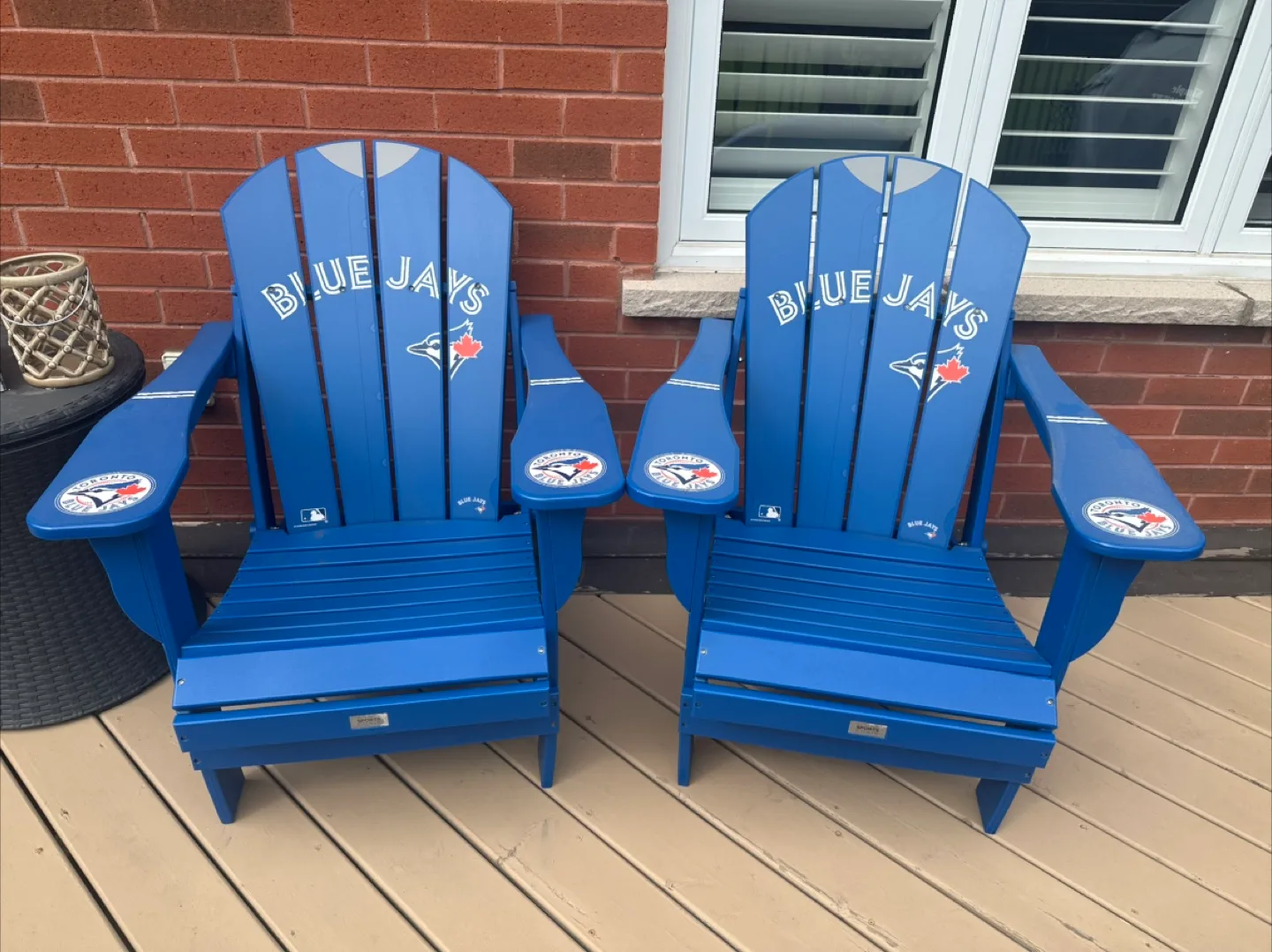 Blue Jays Adirondack Chairs - Adult Size