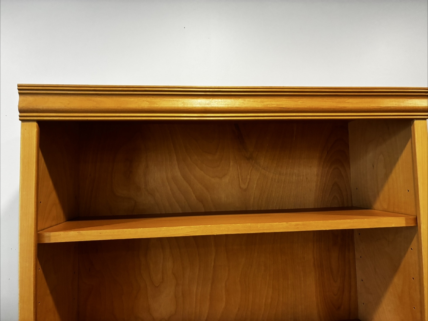 Solid Wood Birch Bookcase with Shelves - photo 2