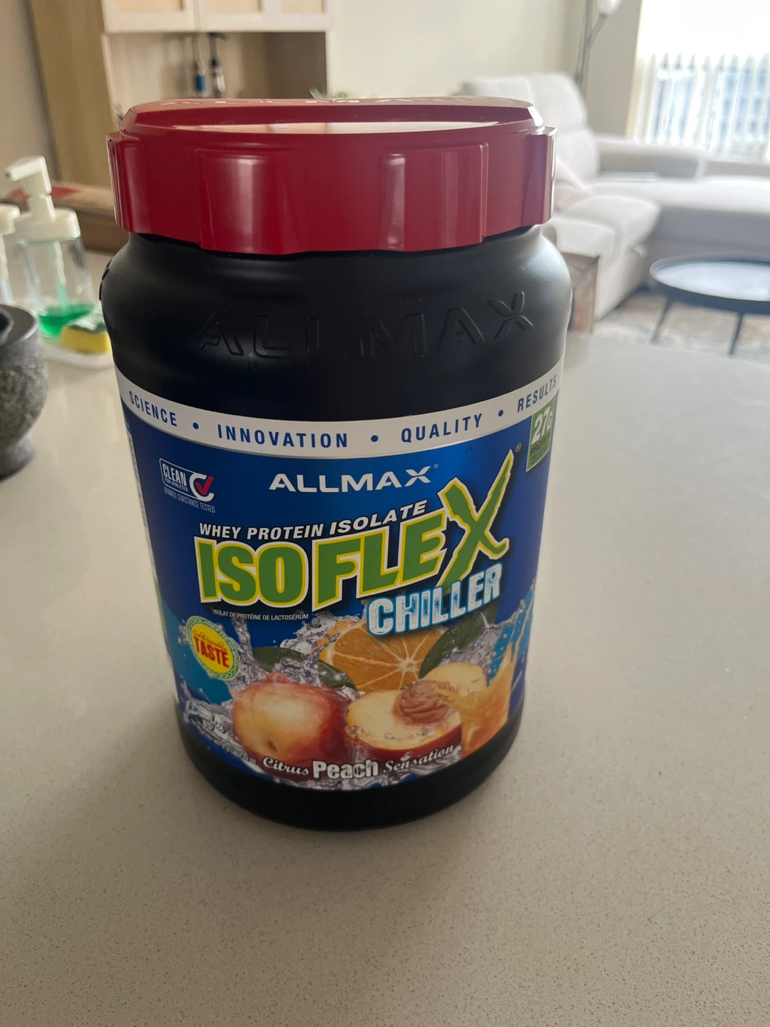 Allmax Isoflex Chiller Whey Protein Isolate - Citrus Peach