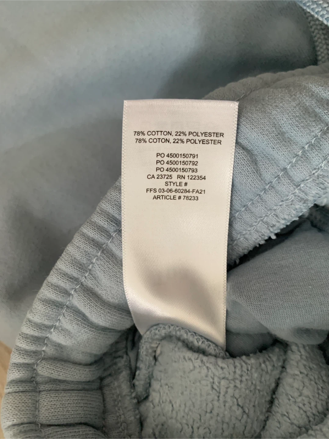 TNA Cozy Fleece Sweatpants - Mega 2XS - photo 3