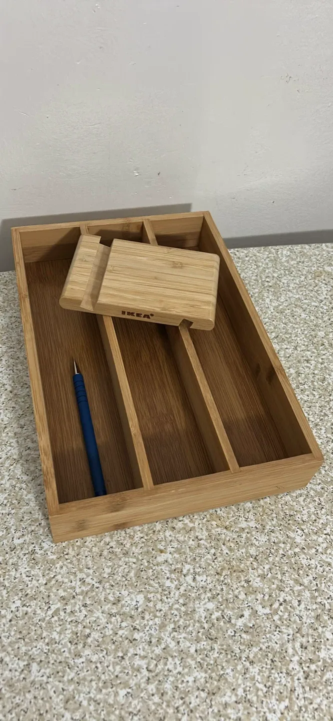 IKEA Bamboo Cutlery Tray thumbnail
