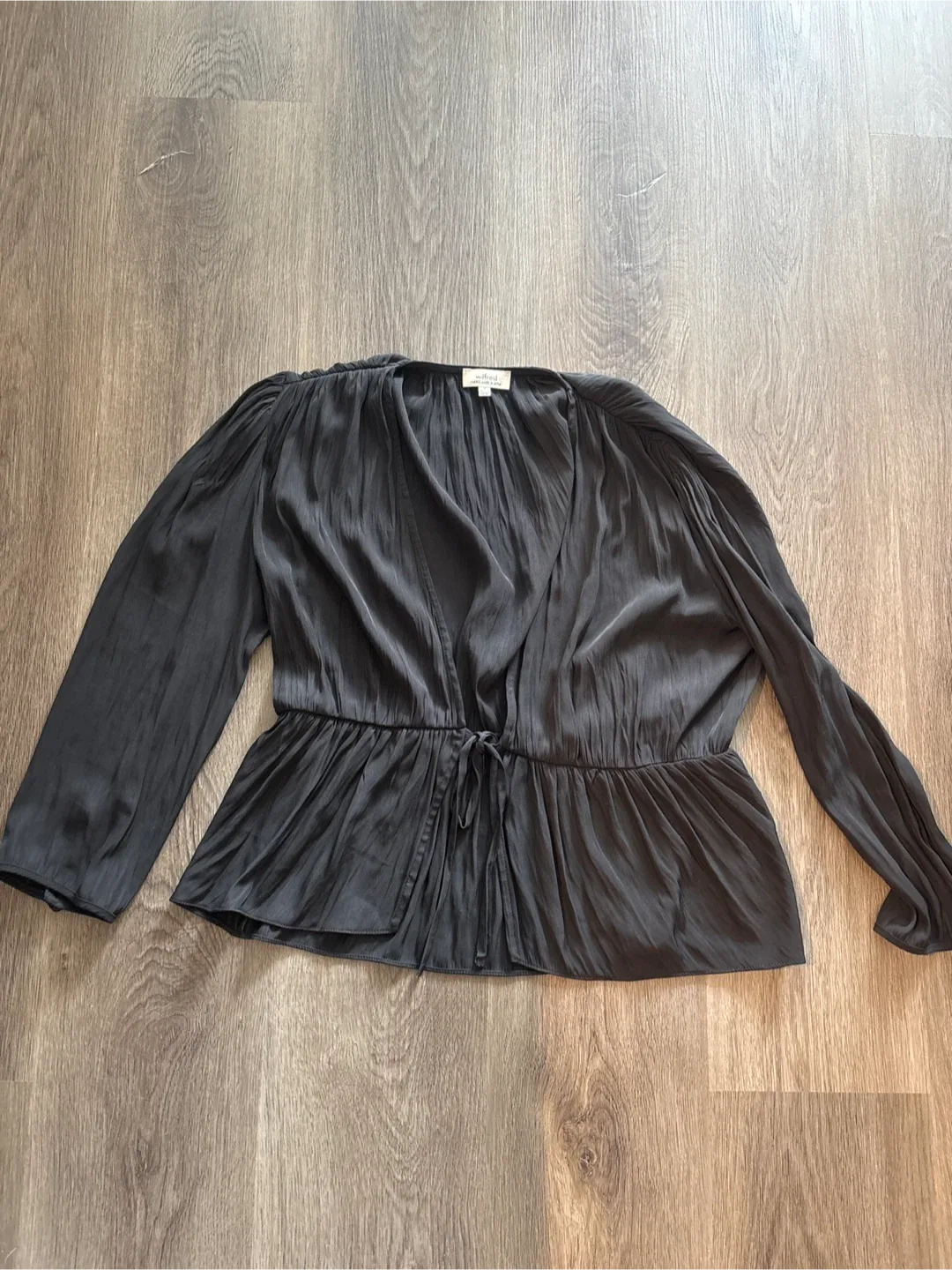 Wilfred Black Blouse - Size M thumbnail