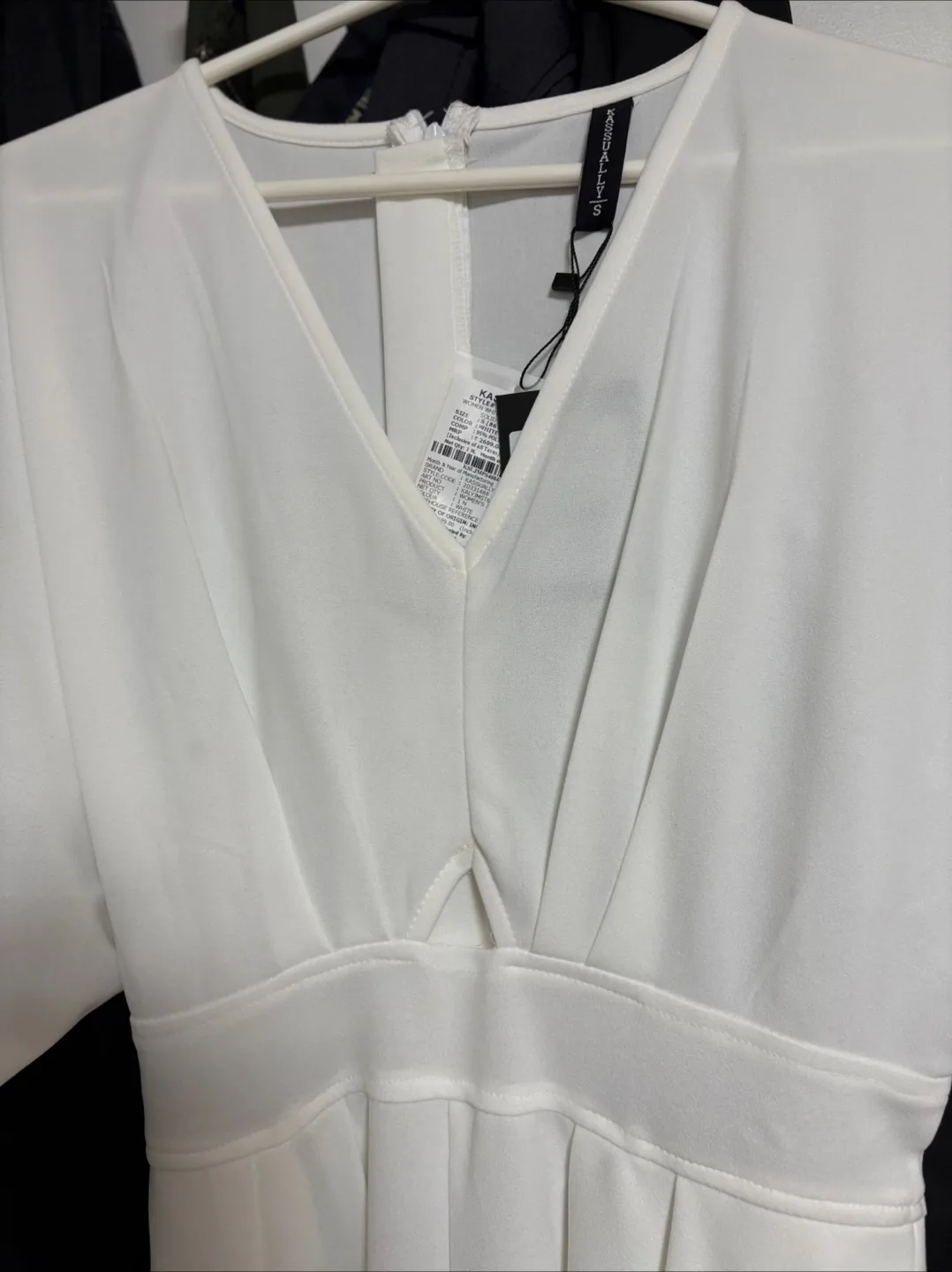 Kaktus The Label White Jumpsuit
