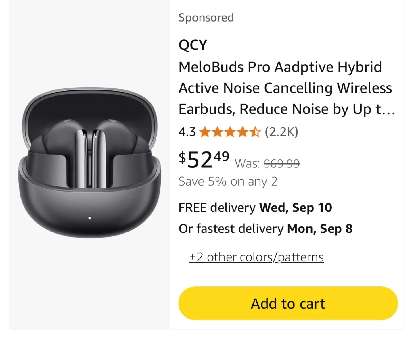 New QCY  MeloBuds Pro & Crossky C30 Open Ear Headphones image indicator(5)