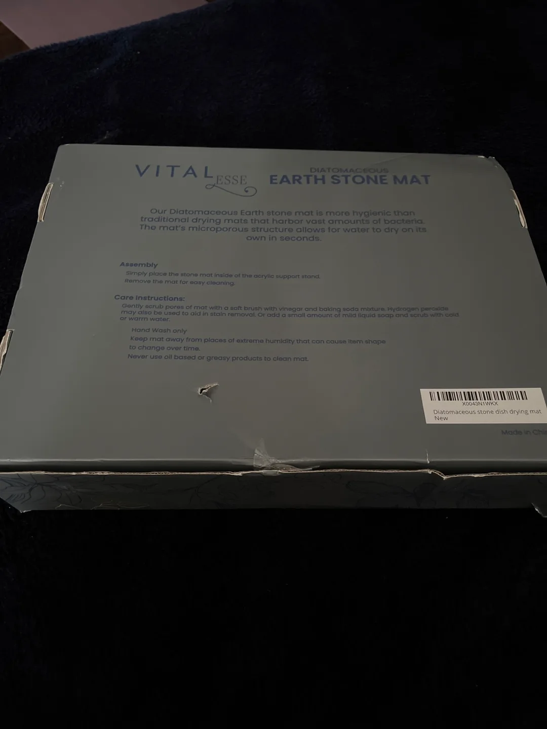 Vital Esse Diatomaceous Earth Stone Mat image indicator(3)
