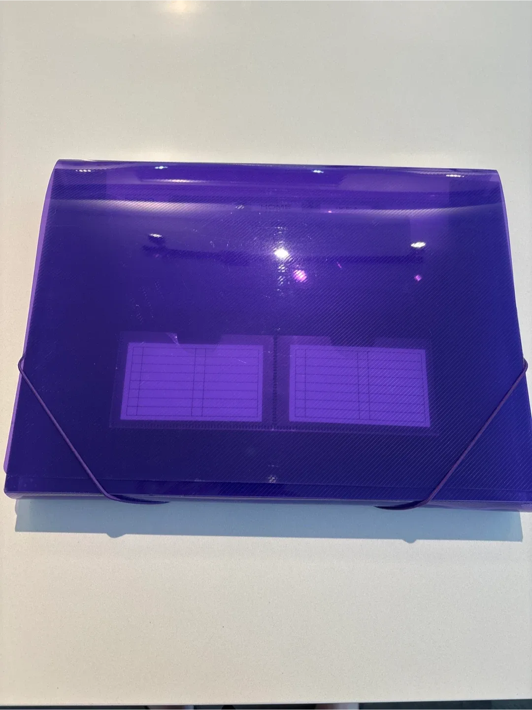 FREE Purple Accordion File Folder Organizer thumbnail