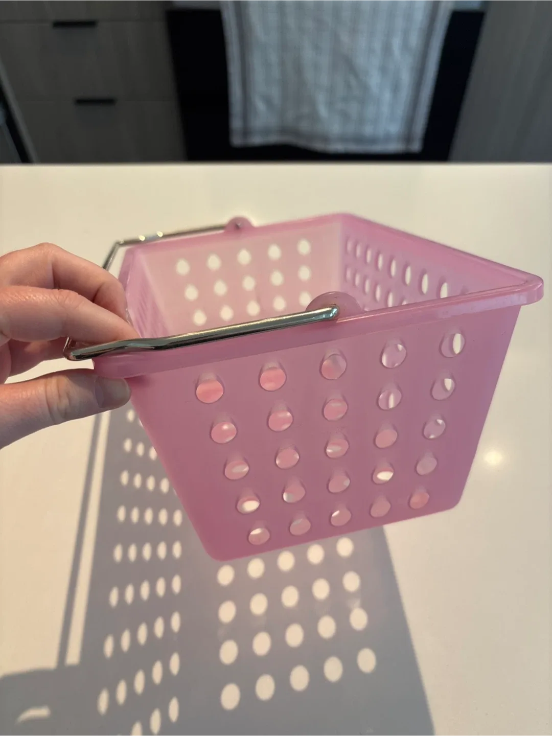 FREE Pink Plastic Storage Basket thumbnail
