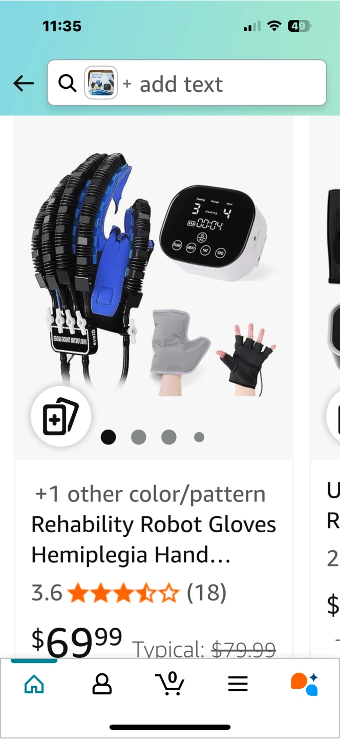Rehabilitation Robot Gloves Hemiplegia Hand Training - photo 2