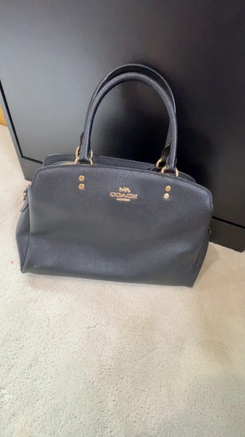 Coach Black Satchel thumbnail
