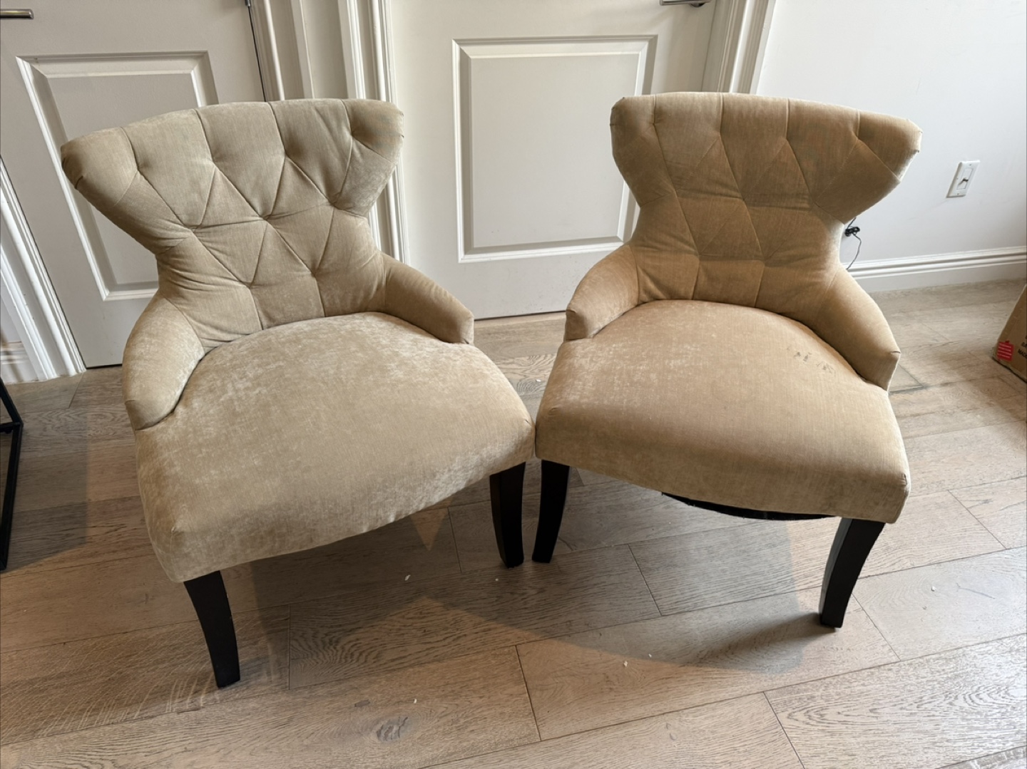 Tufted Accent Chairs - Set of 2