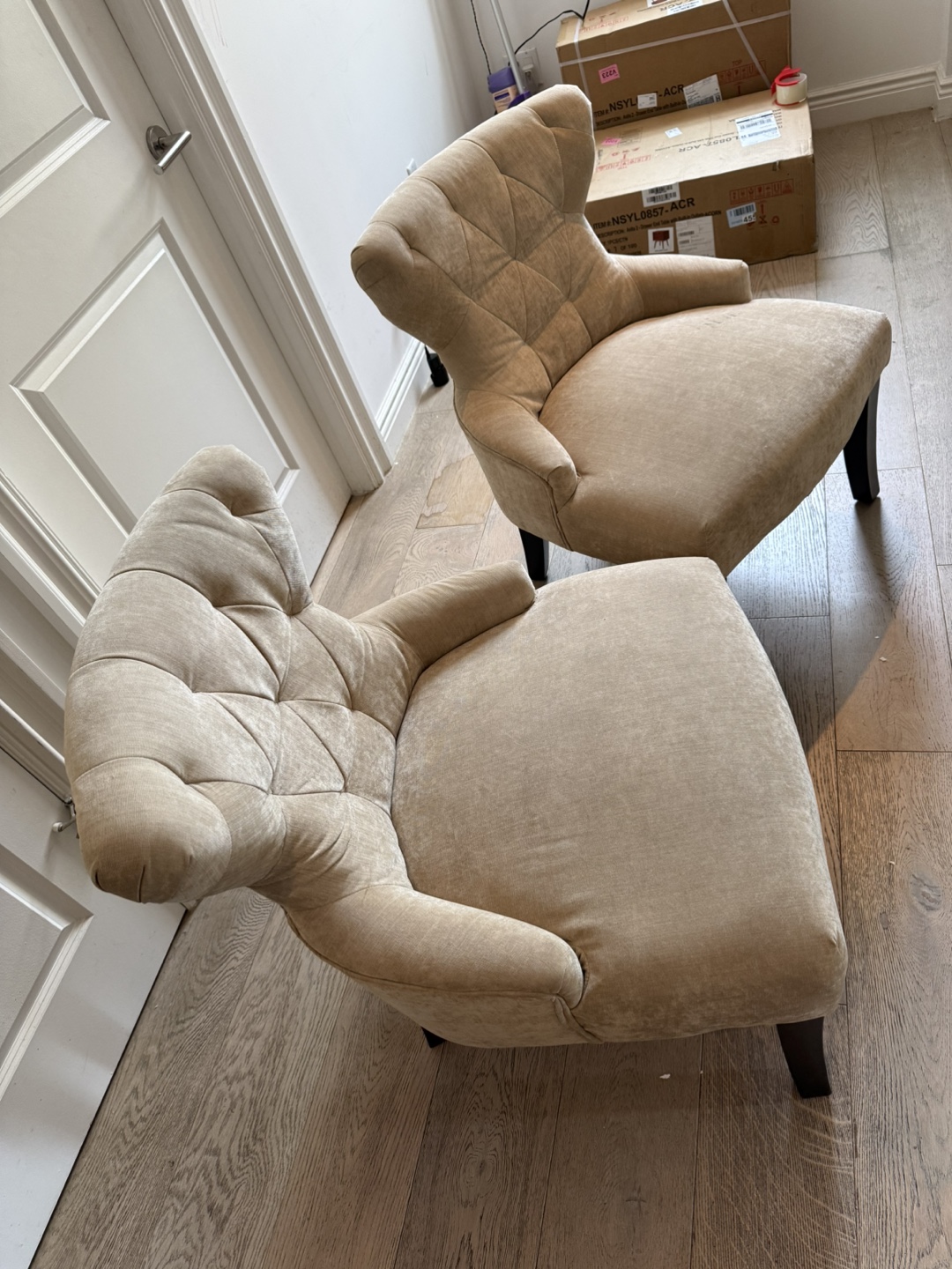 Tufted Accent Chairs - Set of 2 - photo 2