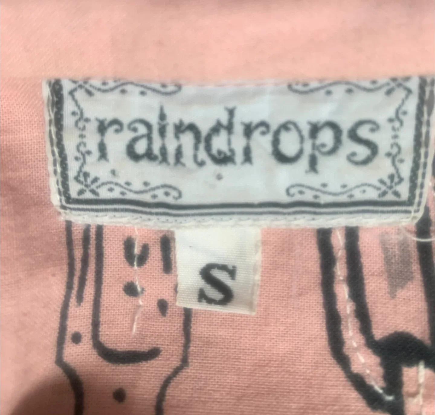 Vintage Raindrops skirt with Sequin Accents   Size S image indicator(4)