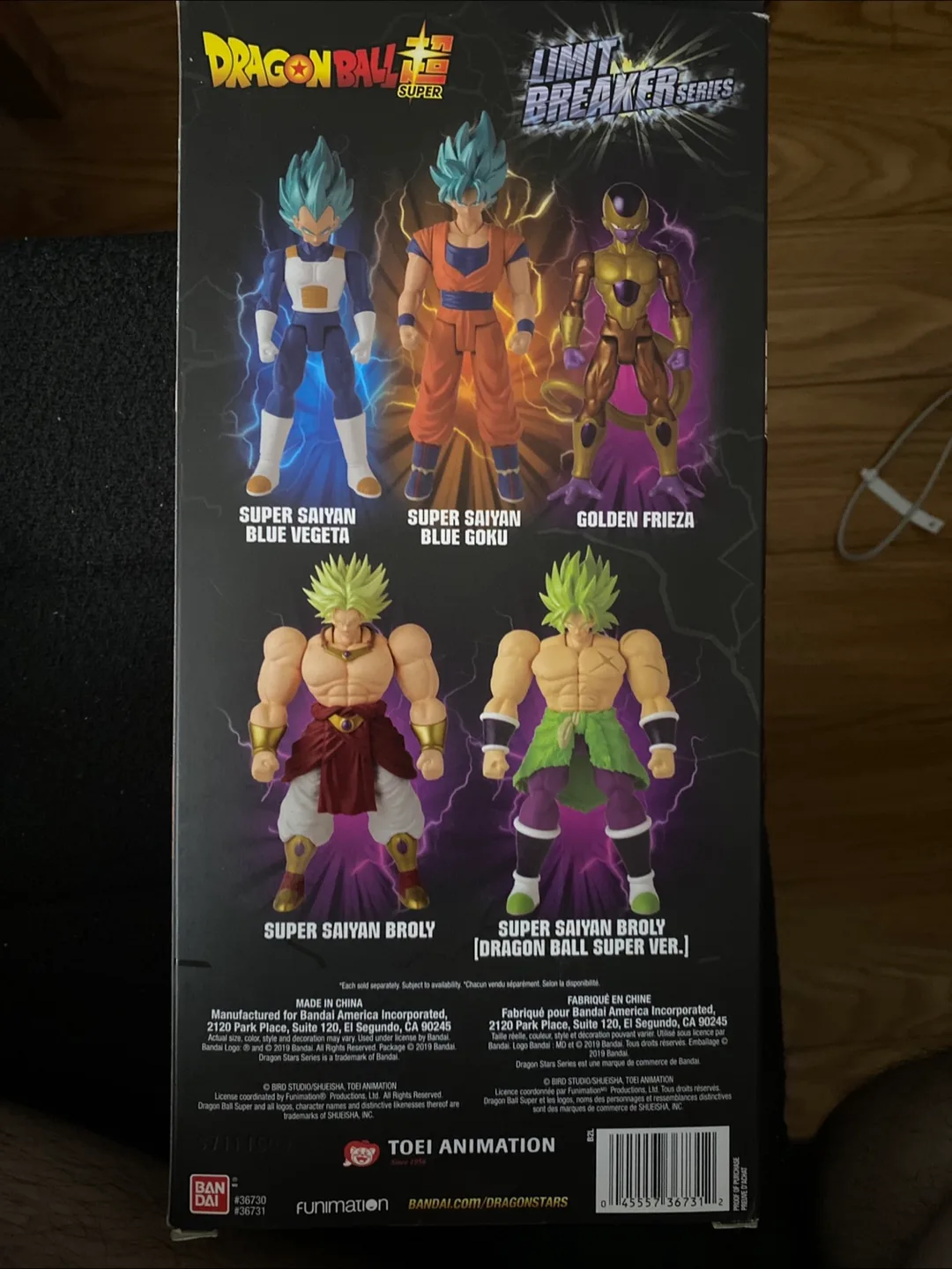 Dragon Ball Super Limit Breaker Super Saiyan Blue Goku Figure image indicator(2)