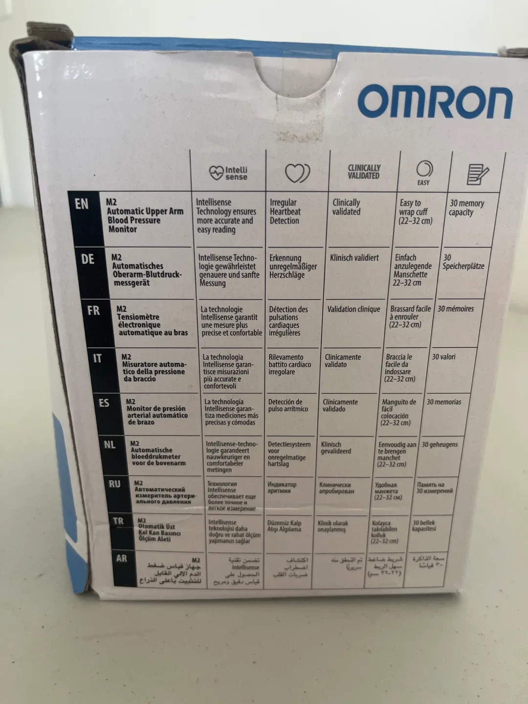 New Omron M2 Automatic Upper Arm Blood Pressure Monitor image indicator(2)