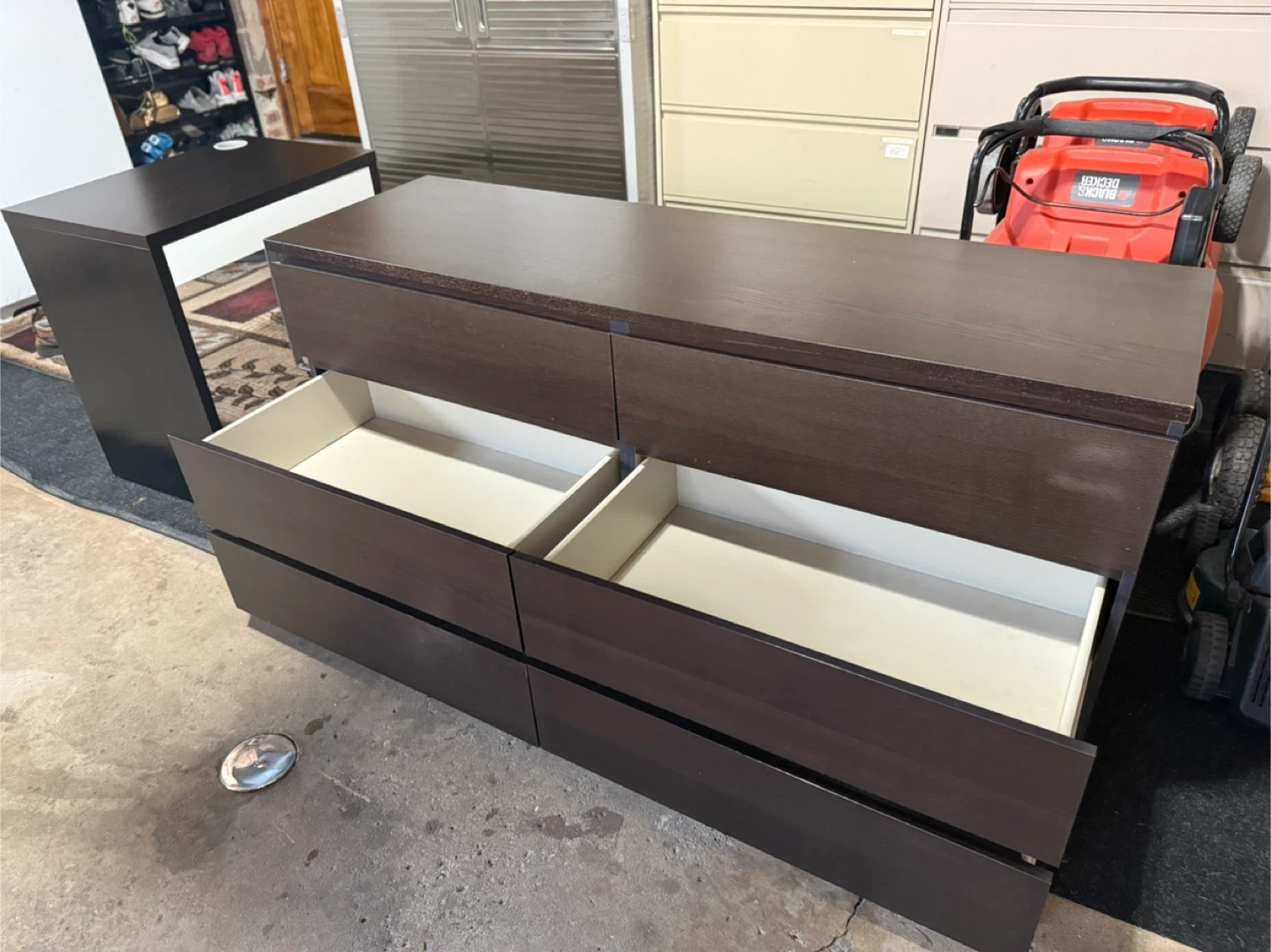 IKEA Malm 6-Drawer Dresser - Black - photo 3