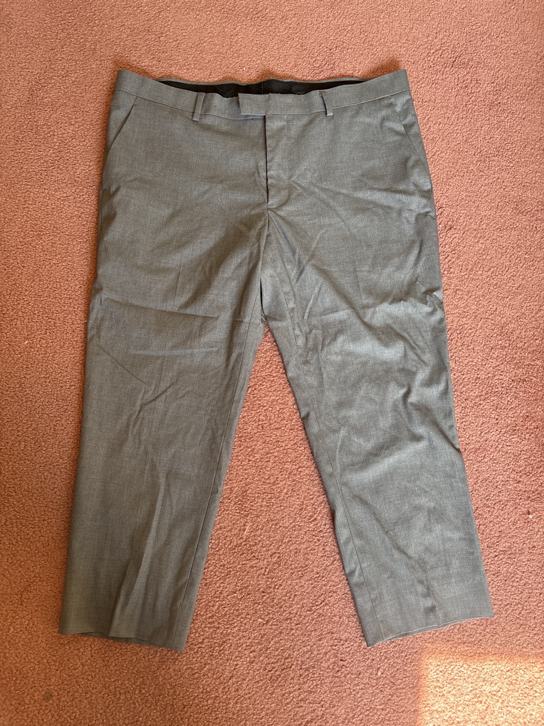 Bosco Uomo Grey Dress Pants - Size 38